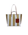 The Bridge - Borsa shopping in tessuto Beach bag Luna