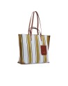  The Bridge - Borsa shopping in tessuto Beach bag Luna