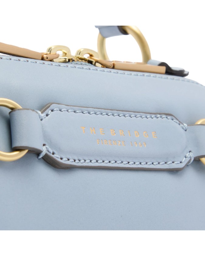  The Bridge - Borsa a mano piccola in pelle con tracolla
