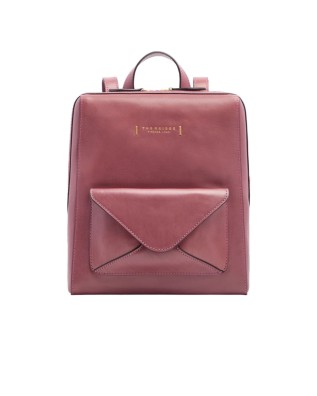  The Bridge - Zaino donna in pelle con tasca frontale Frida