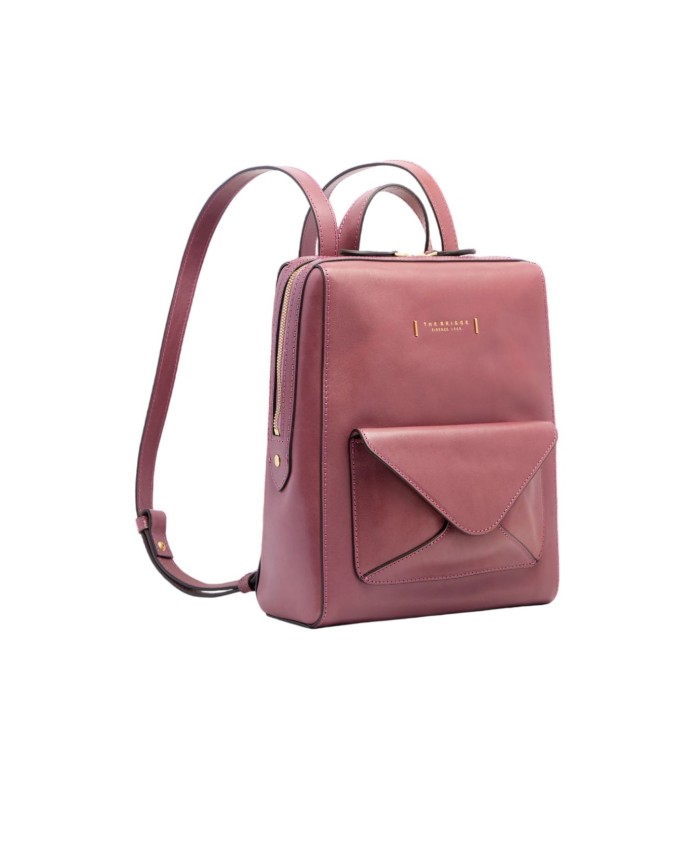  The Bridge - Zaino donna in pelle con tasca frontale Frida