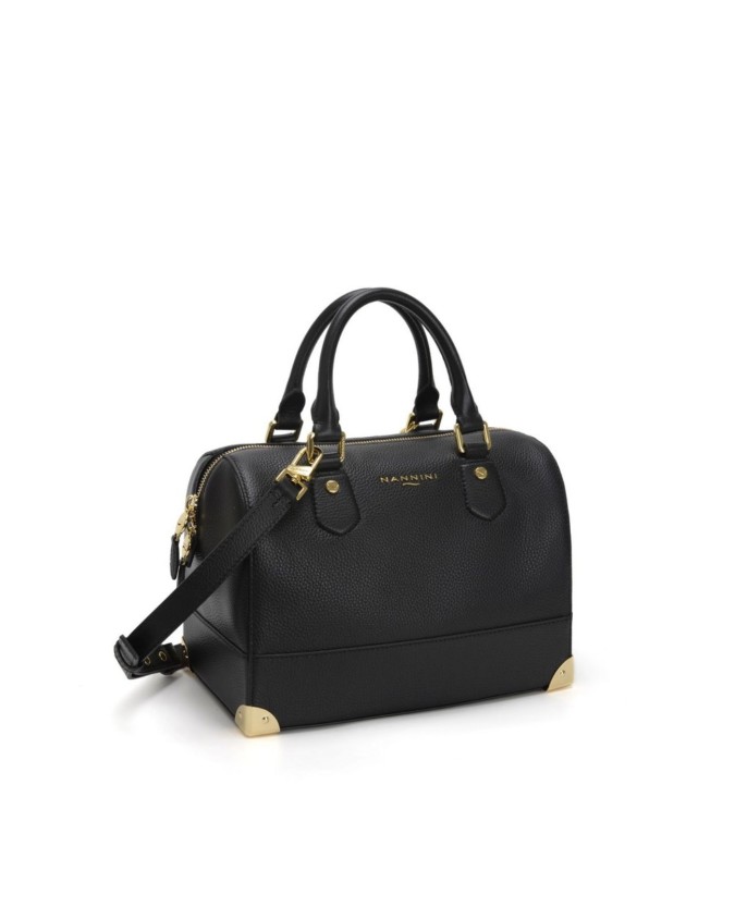 Nannini - Borsa bauletto in pelle con tracolla Danuta