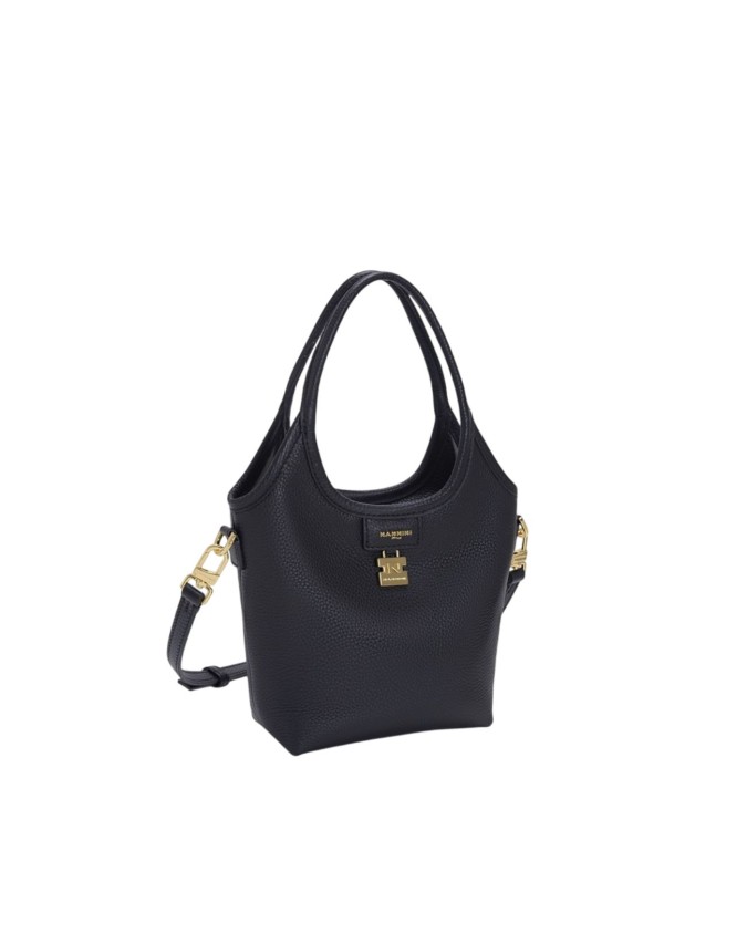  Nannini - Borsa a mano piccola con tracolla in pelle Piera