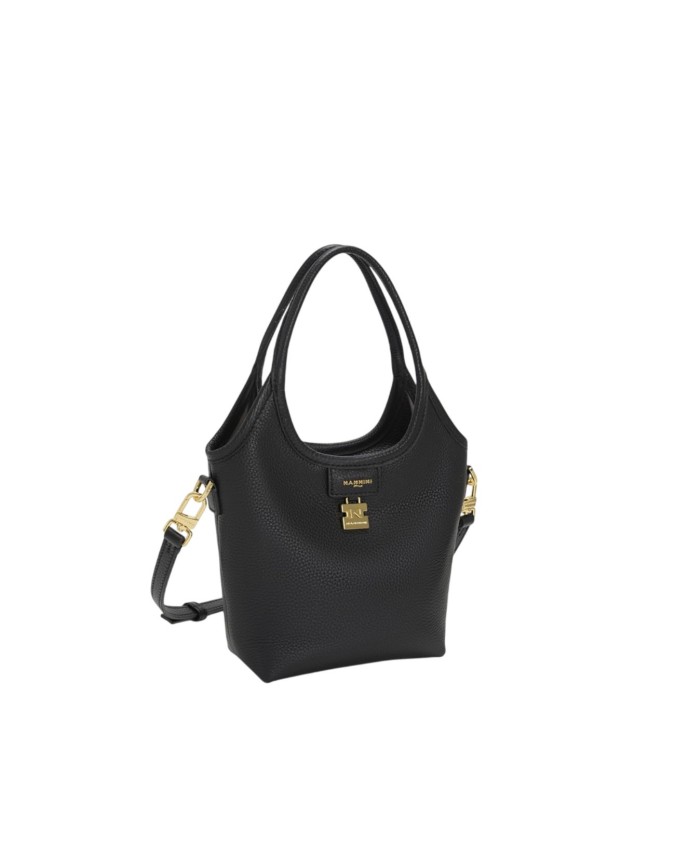  Nannini - Borsa a mano piccola con tracolla in pelle Piera