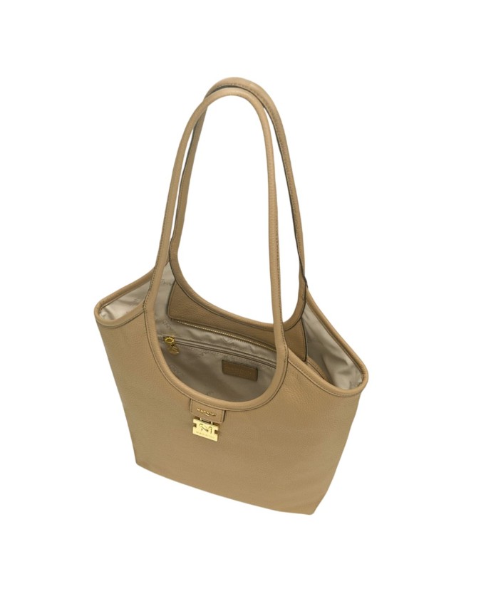  Nannini - Borsa a spalla grande in pelle Piera