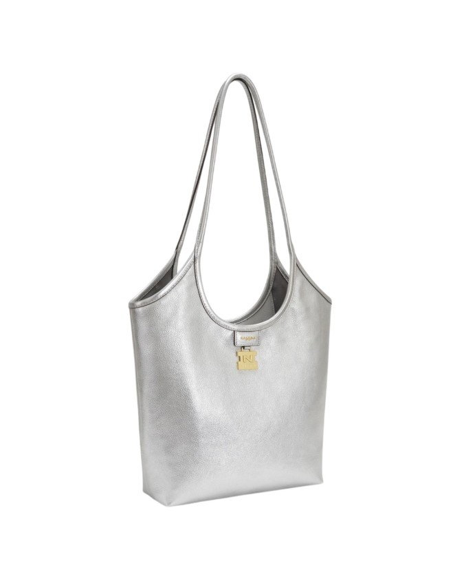  Nannini - Borsa a spalla grande in pelle Piera