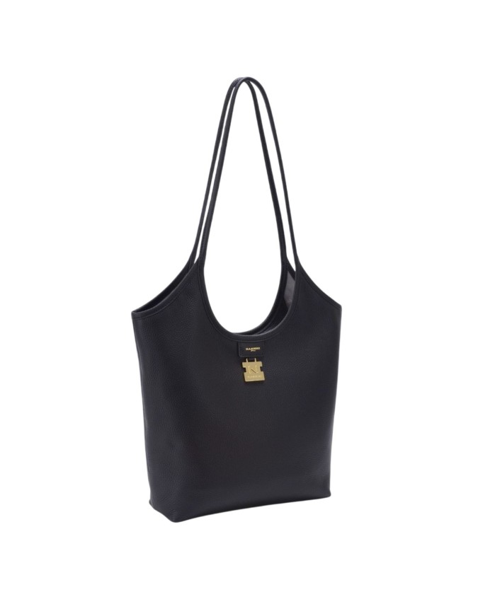  Nannini - Borsa a spalla grande in pelle Piera