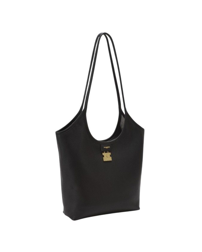  Nannini - Borsa a spalla grande in pelle Piera