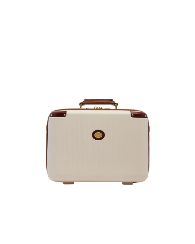 The Bridge - Beauty case in pelle e policarbonato Story Viaggio Trunks