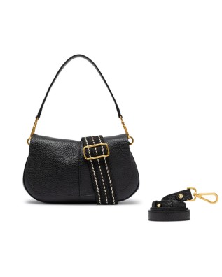 Gianni Chiarini - Small leather shoulder bag with a...