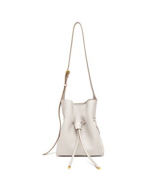 Gianni Chiarini - Borsa a secchiello con coulisse in pelle Sienna 2