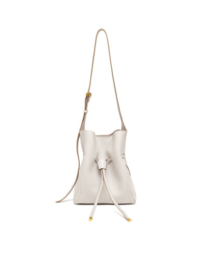  Gianni Chiarini - Borsa a secchiello con coulisse in pelle