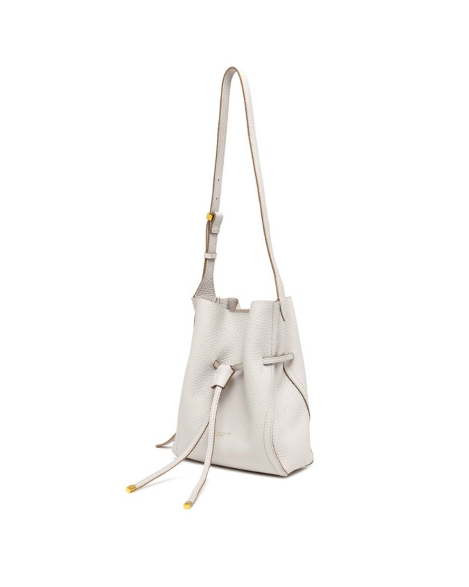  Gianni Chiarini - Borsa a secchiello con coulisse in pelle