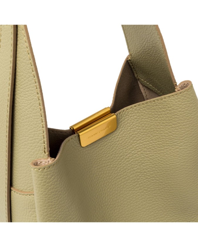  Gianni Chiarini - Borsa a spalla in pelle con manico singolo