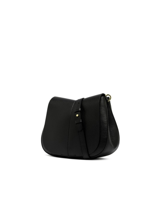Gianni Chiarini - Borsa a tracolla in pelle con patta Helena Round