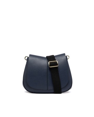 Gianni Chiarini - Borsa a tracolla in pelle con patta Helena Round
