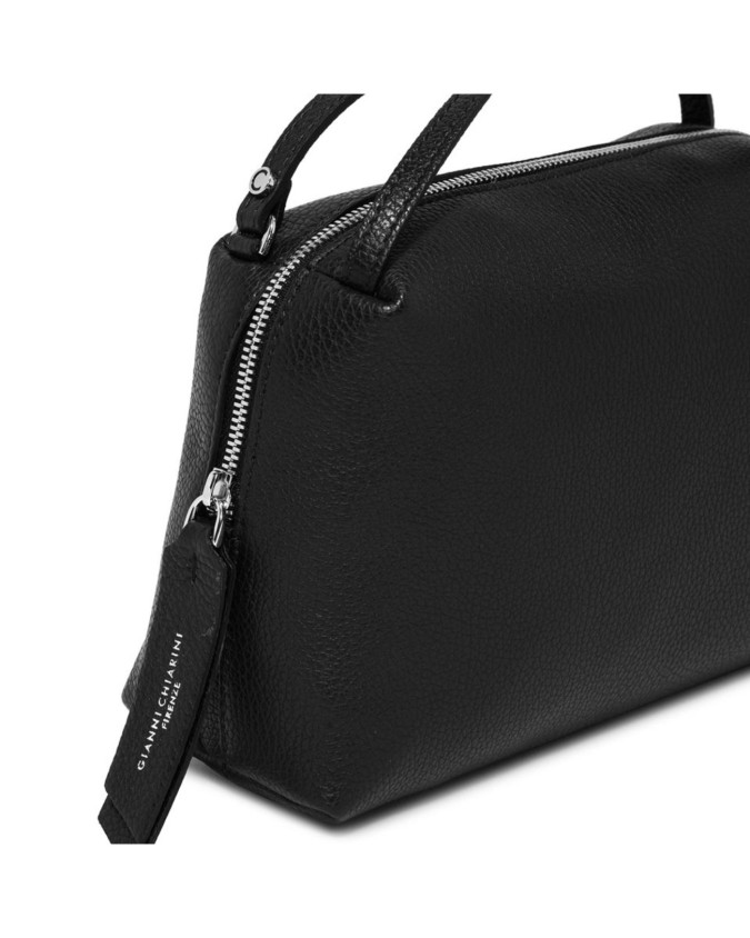  Gianni Chiarini - Borsa a tracolla grande in pelle con doppi