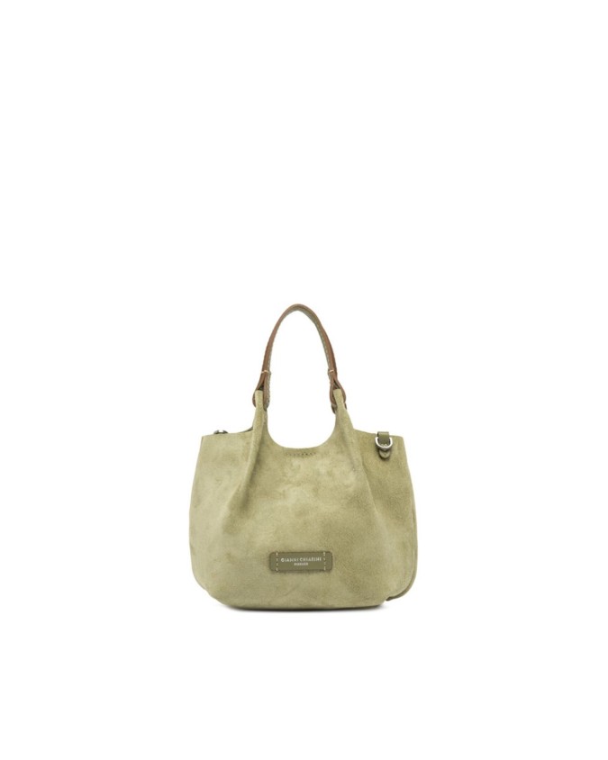  Gianni Chiarini - Mini bag a mano in pelle scamosciata Dua