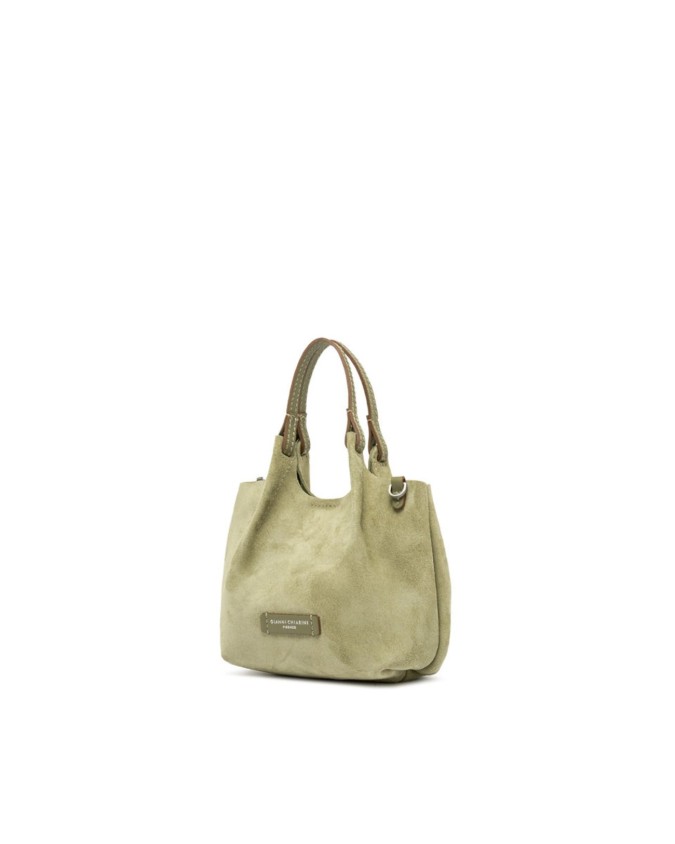  Gianni Chiarini - Mini bag a mano in pelle scamosciata Dua