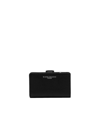 Gianni Chiarini - Portafoglio donna in pelle medio Wallet grana dollaro