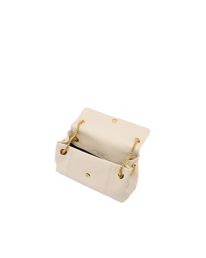  Trussardi - Borsa a tracolla in pelle mini con catena Orbita