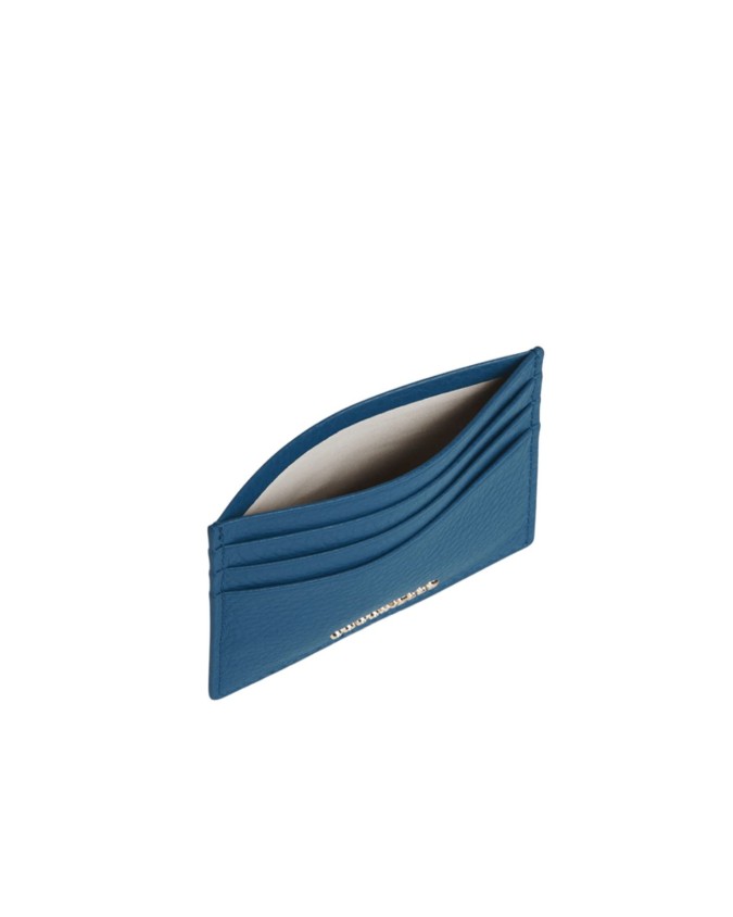  Coccinelle - Porta carte di credito in pelle Metallic Soft