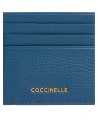  Coccinelle - Porta carte di credito in pelle Metallic Soft