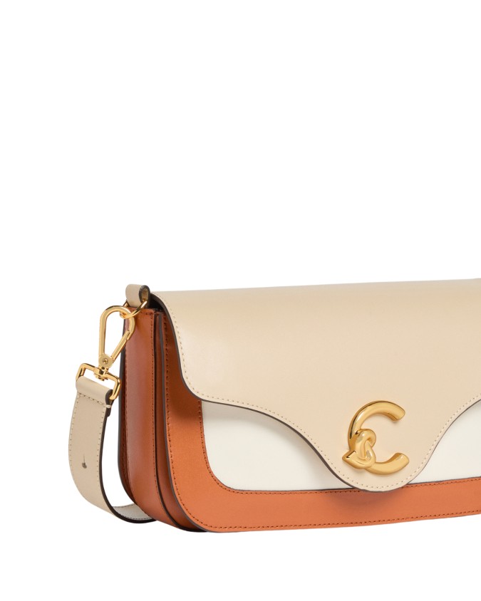  Coccinelle - Borsa a Spalla in Pelle Liscia C-Me Medium