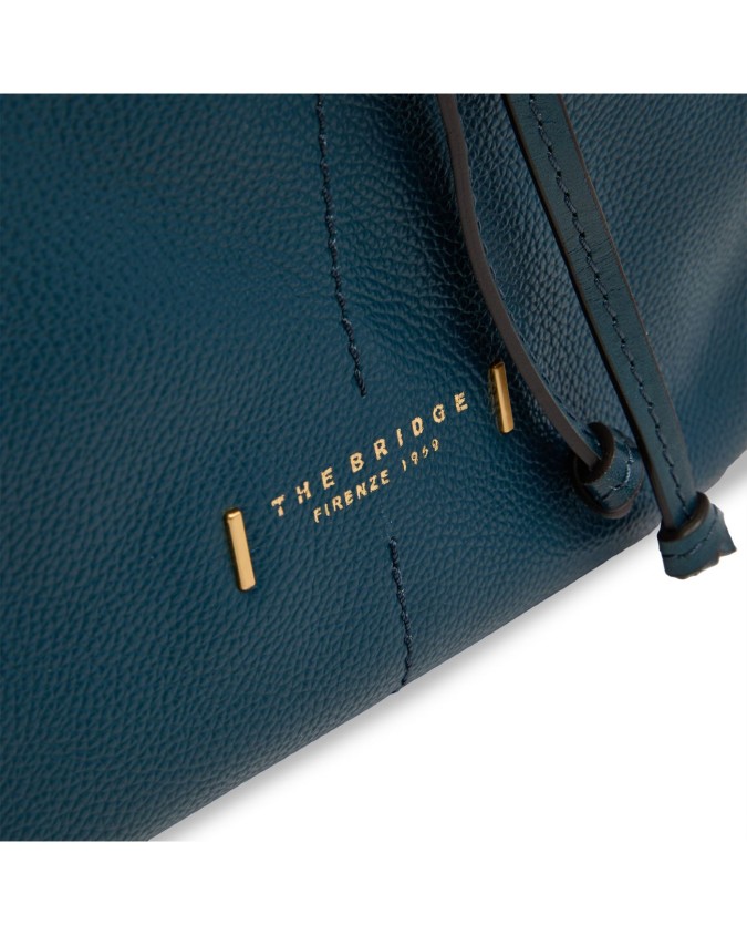  The Bridge - Borsa secchiello in pelle con tracolla Letizia