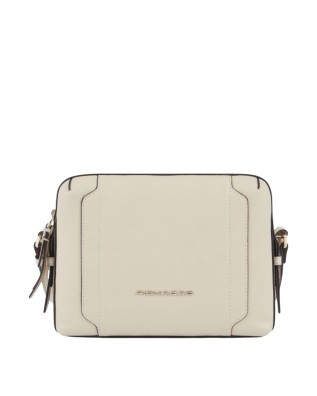 Piquadro - Leder-Umhängetasche, Modell Camera Case Circle...