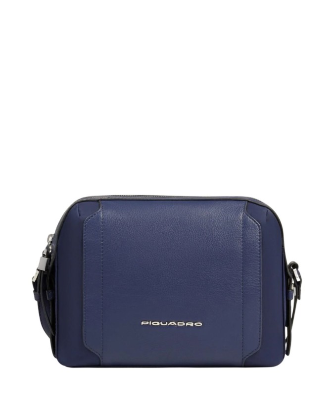  Piquadro - Borsa a tracolla donna camera case in pelle e
