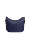 Piquadro - Damen-Umhängetasche aus Leder und recyceltem Stoff