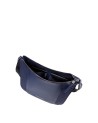 Piquadro - Damen-Umhängetasche aus Leder und recyceltem Stoff
