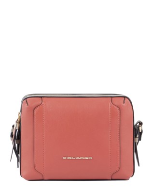 Piquadro - Leder-Umhängetasche, Modell Camera Case Circle...