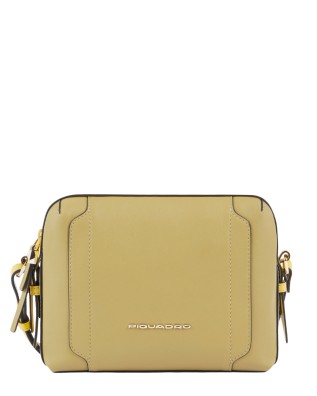 Piquadro - Leder-Umhängetasche, Modell Camera Case Circle...