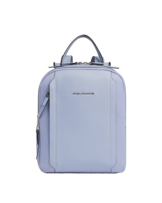  Piquadro - Zaino donna porta iPad®Pro 12,9" in pelle e tessuto
