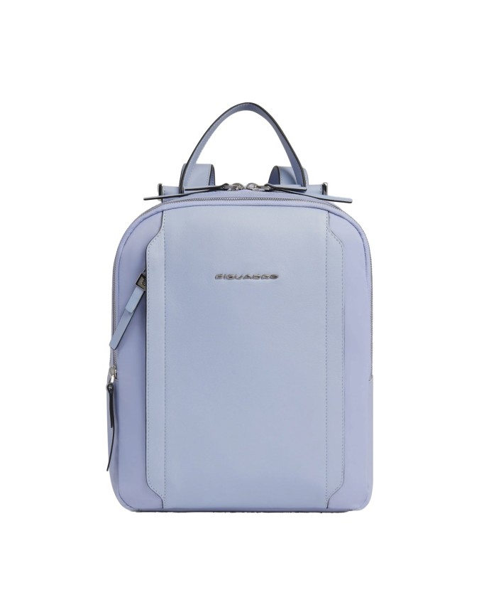  Piquadro - Zaino donna porta iPad®Pro 12,9" in pelle e tessuto
