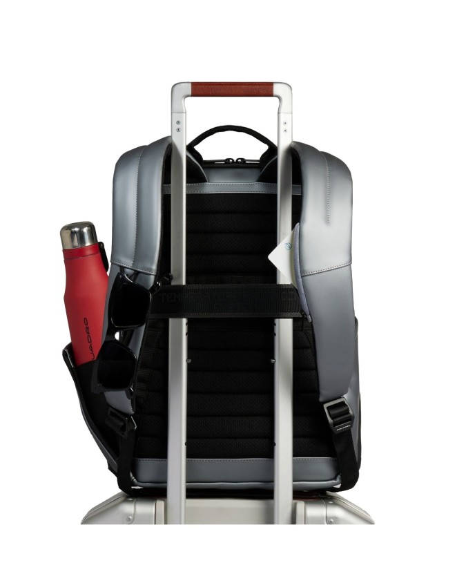  Piquadro - Zaino porta pc 15.6'' in tessuto impermeabile Corner