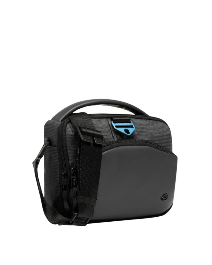  Piquadro - Tracolla uomo in materiale bio-based PQ-Earth