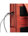 Piquadro - Women's leather backpack for a 15.6" laptop with RFID protection