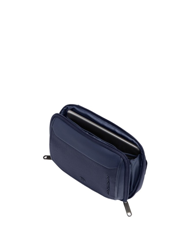 Piquadro - Tracolla orizzontale uomo porta iPad®mini in