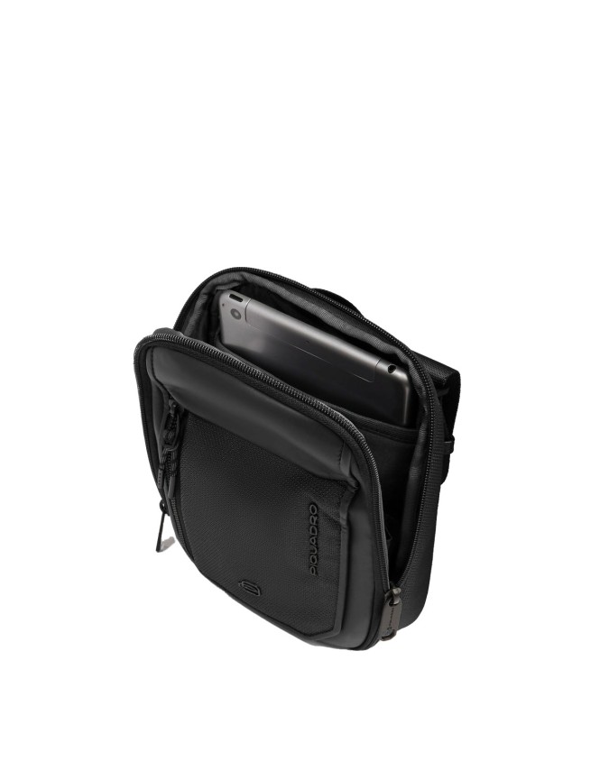  Piquadro - Borsello uomo porta iPad®mini in tessuto riciclato