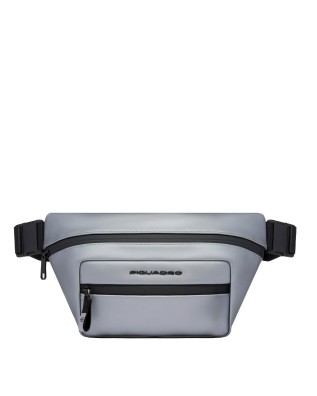 Piquadro - Marsupio in tessuto gommato con protezione RFID Corner