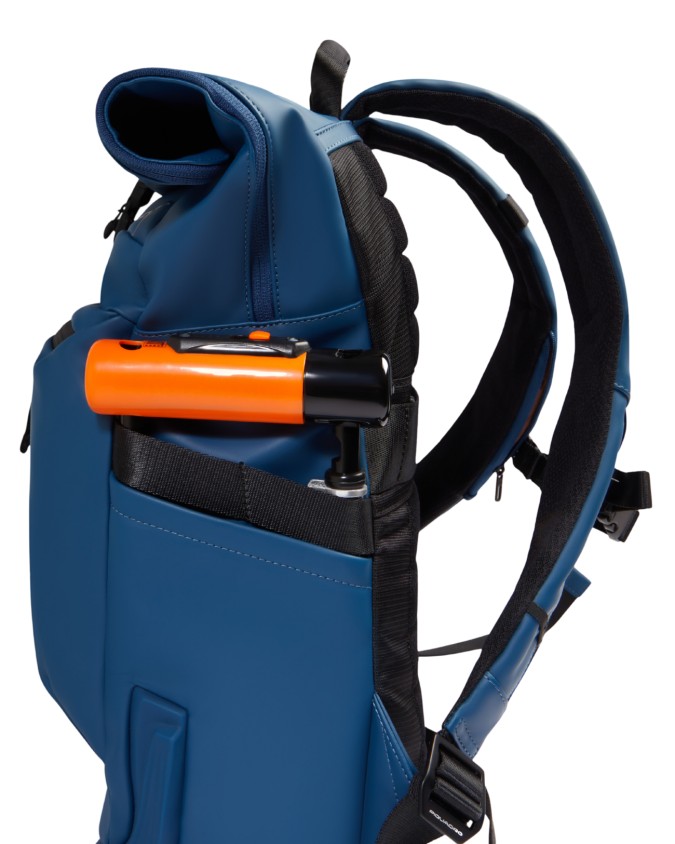  Piquadro - Zaino Roll-Top Porta Pc 15.6'' in Tessuto