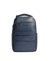  Piquadro - Zaino da viaggio in pelle personalizzabile porta pc