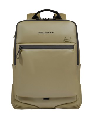 Piquadro - Corner 14'' Laptop Backpack Made of Waterproof...