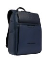 Piquadro - Leather travel backpack with a compartment for a