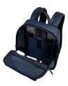  Piquadro - Zaino da viaggio in pelle porta pc 13.3'' con tasca