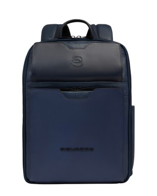 Piquadro - Reisrucksack aus Leder mit Fach für einen...