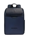 Piquadro - Reisrucksack aus Leder mit Fach für einen 13,3-Zoll-Laptop und Mikrofaserfach von AEL